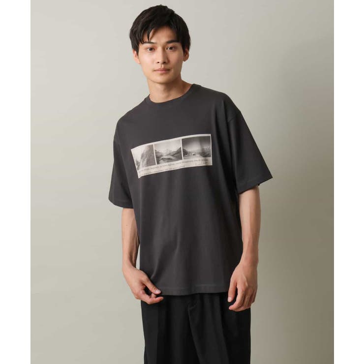 【接触冷感】フォトプリントワイドシルエットカットソー | a.v.v【MEN】 | 詳細画像19 