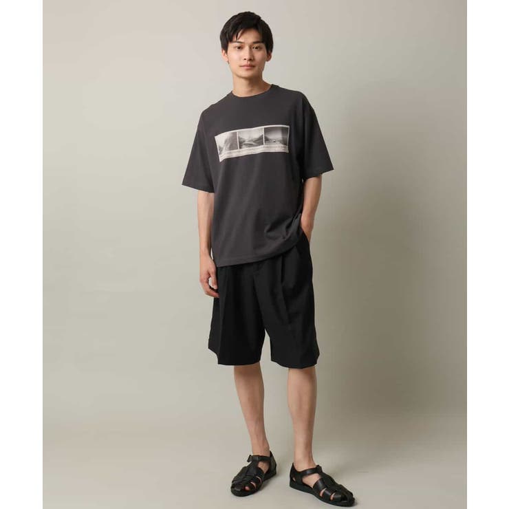 【接触冷感】フォトプリントワイドシルエットカットソー | a.v.v【MEN】 | 詳細画像2 