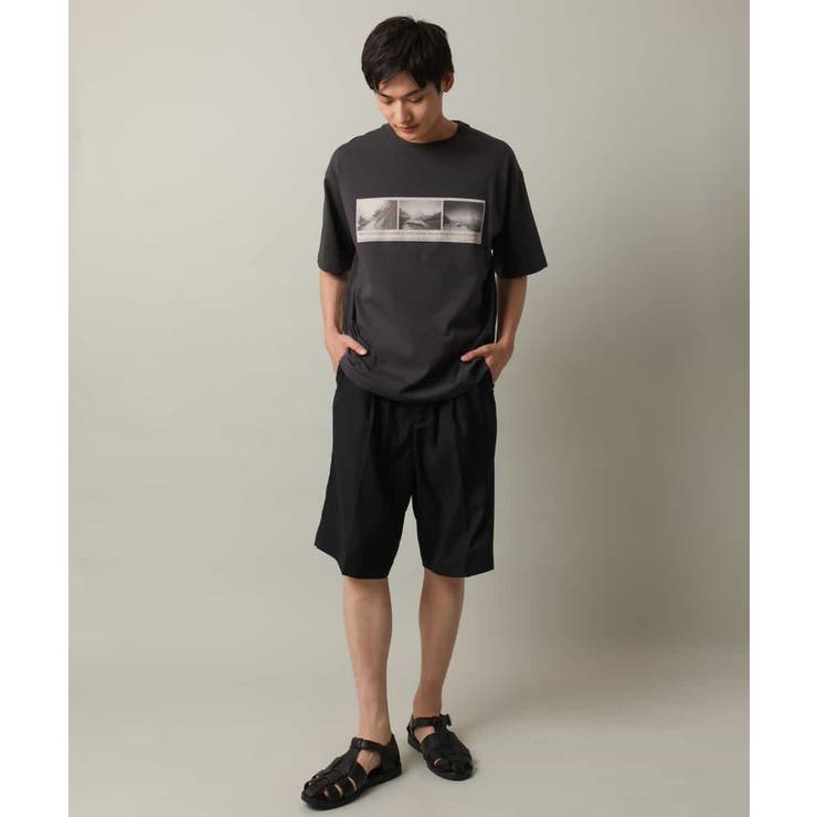 【接触冷感】フォトプリントワイドシルエットカットソー | a.v.v【MEN】 | 詳細画像3 