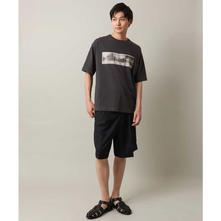 【接触冷感】フォトプリントワイドシルエットカットソー | a.v.v【MEN】 | 詳細画像4 