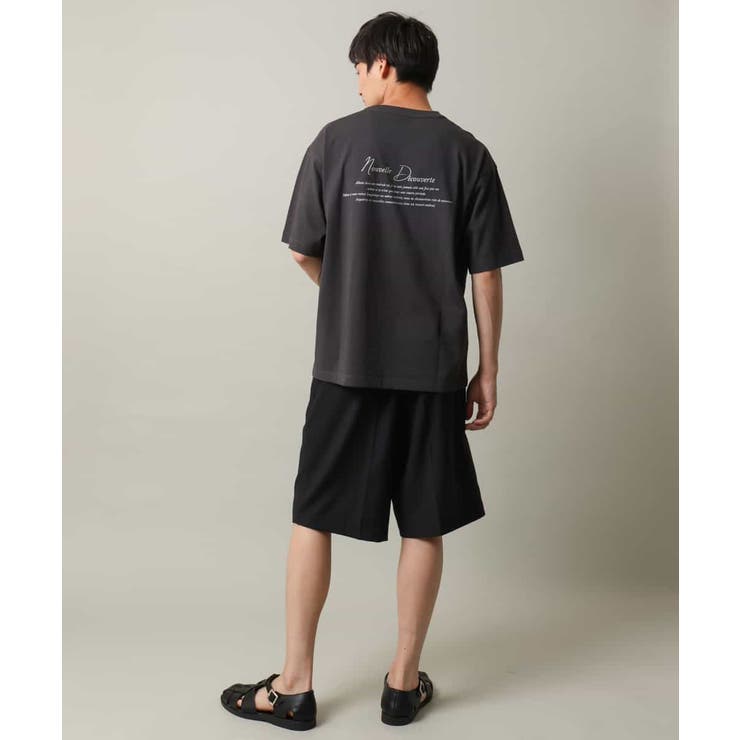 【接触冷感】フォトプリントワイドシルエットカットソー | a.v.v【MEN】 | 詳細画像7 