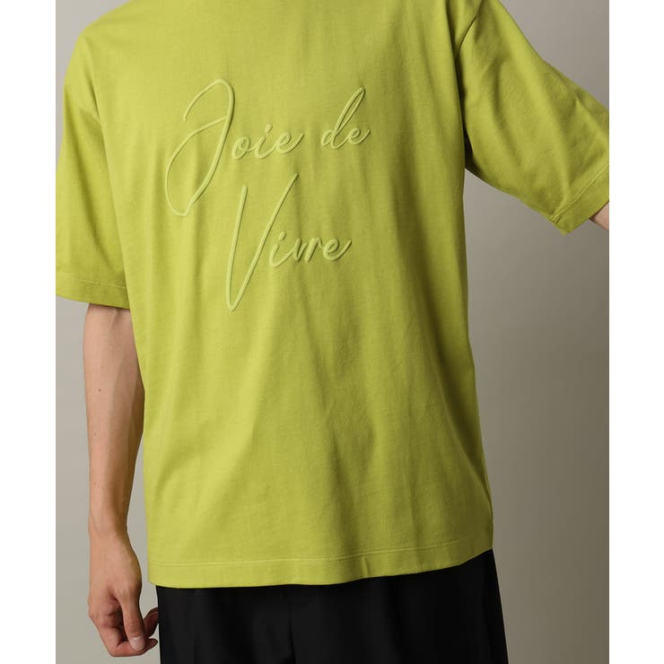 【接触冷感】ビッグロゴ発砲プリントセミワイドTシャツ | a.v.v【MEN】 | 詳細画像12 