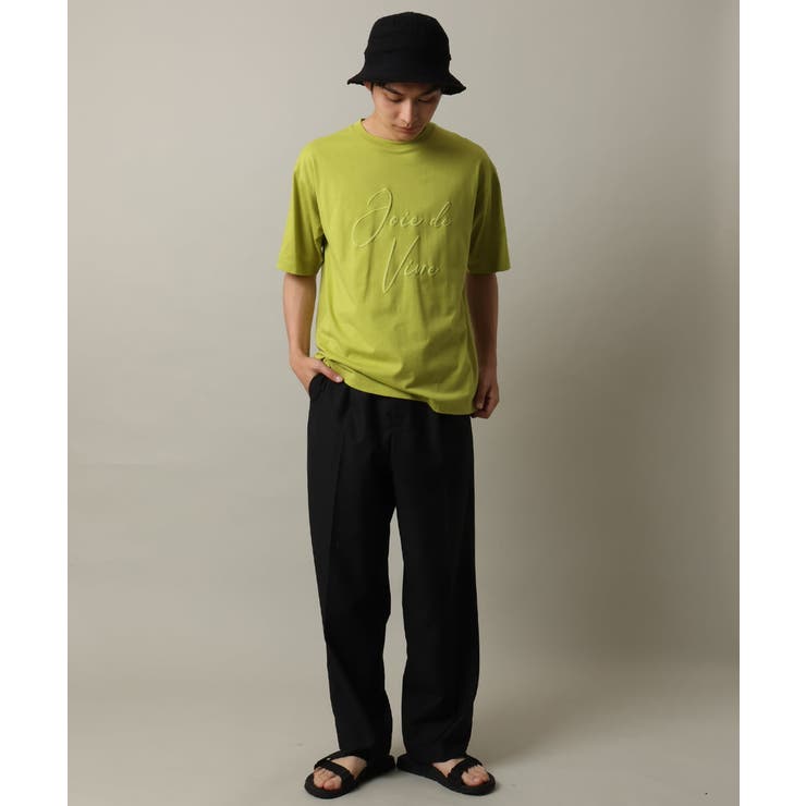 【接触冷感】ビッグロゴ発砲プリントセミワイドTシャツ | a.v.v【MEN】 | 詳細画像15 