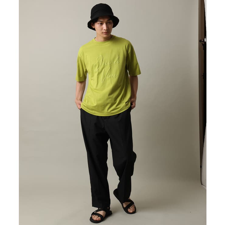 【接触冷感】ビッグロゴ発砲プリントセミワイドTシャツ | a.v.v【MEN】 | 詳細画像16 