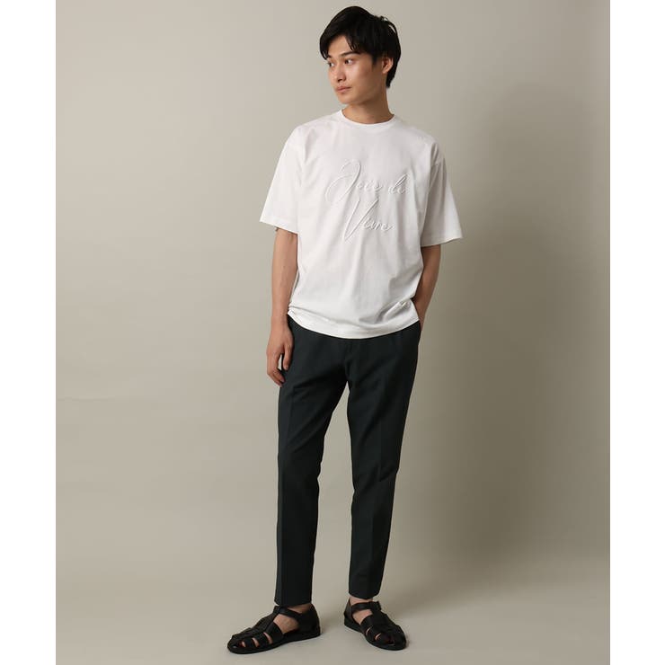 【接触冷感】ビッグロゴ発砲プリントセミワイドTシャツ | a.v.v【MEN】 | 詳細画像18 