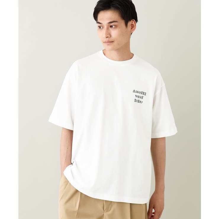 【ucaU×a.v.vコラボ】イラストワイドシルエットTシャツ | a.v.v【MEN】 | 詳細画像12 