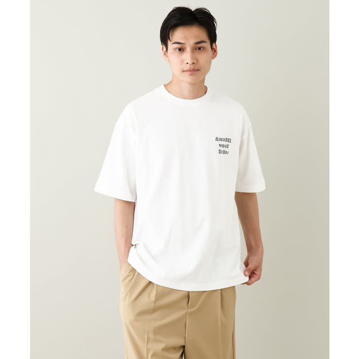 【ucaU×a.v.vコラボ】イラストワイドシルエットTシャツ | a.v.v【MEN】 | 詳細画像13 