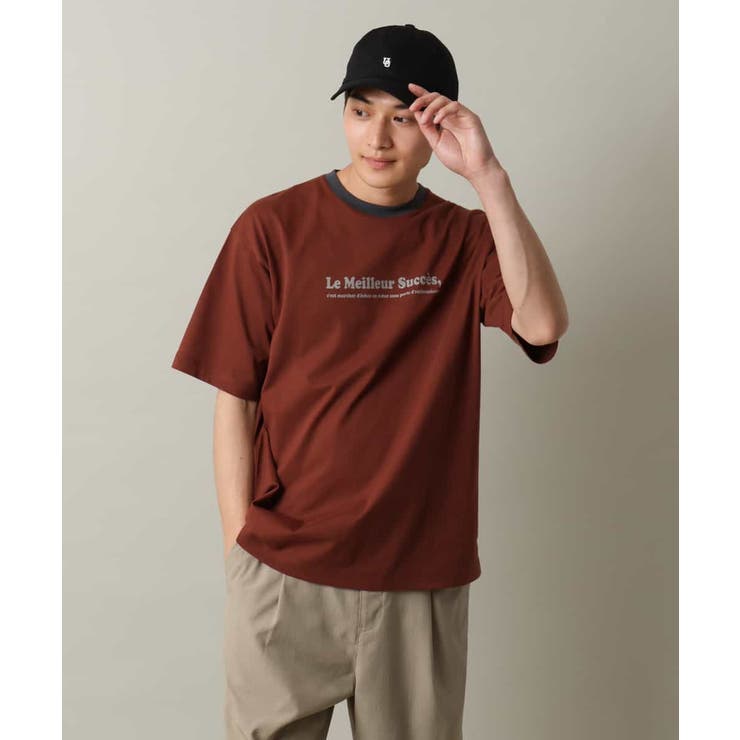【接触冷感】ミニロゴ トリムTシャツ | a.v.v【MEN】 | 詳細画像11 