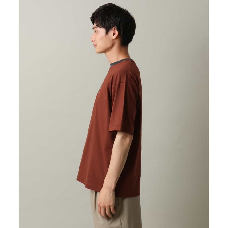 【接触冷感】ミニロゴ トリムTシャツ | a.v.v【MEN】 | 詳細画像14 