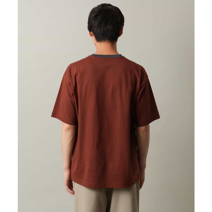 【接触冷感】ミニロゴ トリムTシャツ | a.v.v【MEN】 | 詳細画像15 