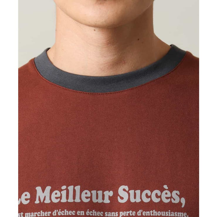 【接触冷感】ミニロゴ トリムTシャツ | a.v.v【MEN】 | 詳細画像16 