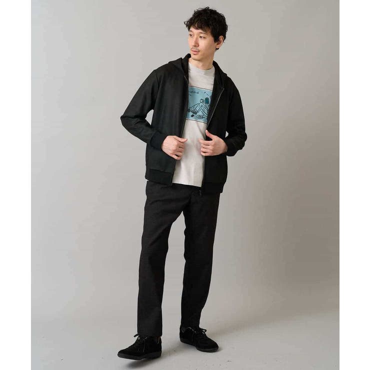 【綿100％】イラストレーターコラボワイドシルエットカットソー【uca U】 | a.v.v【MEN】 | 詳細画像11 