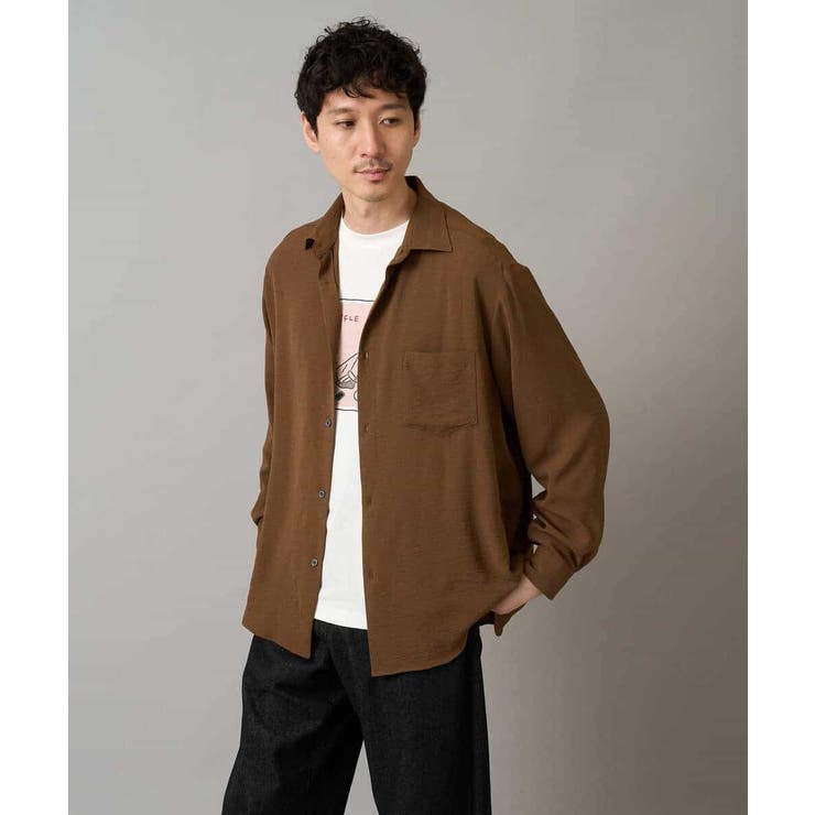 【綿100％】イラストレーターコラボワイドシルエットカットソー【uca U】 | a.v.v【MEN】 | 詳細画像14 