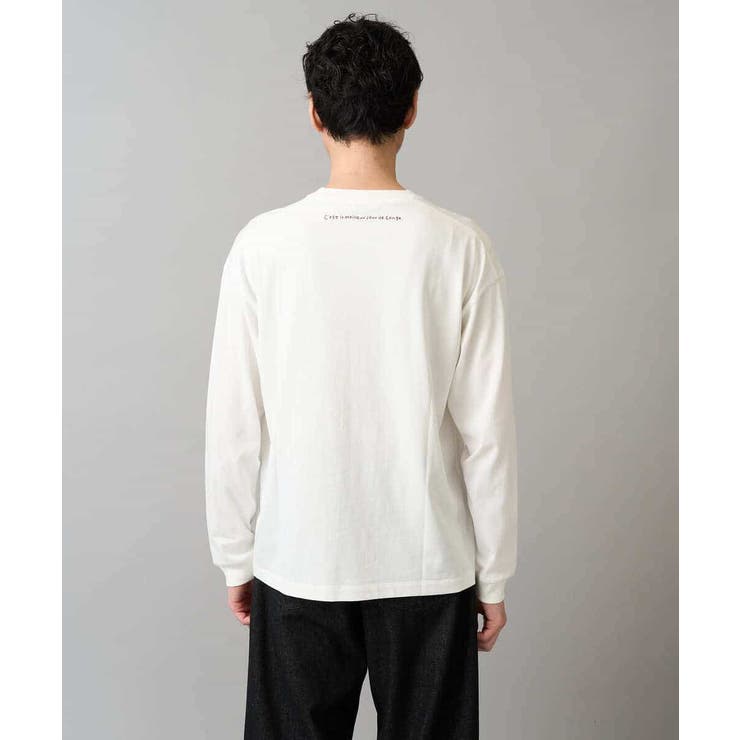 【綿100％】イラストレーターコラボワイドシルエットカットソー【uca U】 | a.v.v【MEN】 | 詳細画像20 