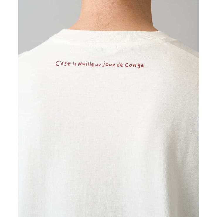 【綿100％】イラストレーターコラボワイドシルエットカットソー【uca U】 | a.v.v【MEN】 | 詳細画像23 