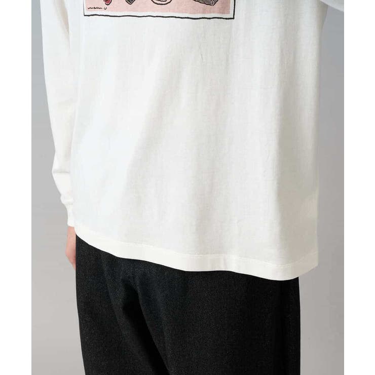 【綿100％】イラストレーターコラボワイドシルエットカットソー【uca U】 | a.v.v【MEN】 | 詳細画像24 