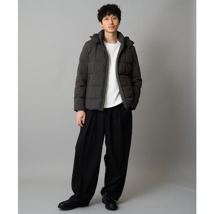 幾何ジャカードクルーネックＴシャツ  | a.v.v【MEN】 | 詳細画像10 