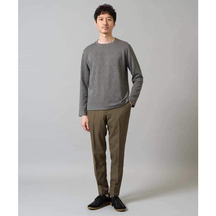 幾何ジャカードクルーネックＴシャツ  | a.v.v【MEN】 | 詳細画像14 