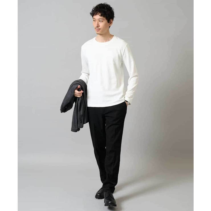 幾何ジャカードクルーネックＴシャツ  | a.v.v【MEN】 | 詳細画像2 