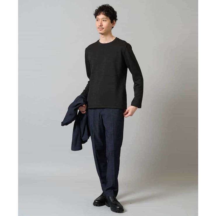 幾何ジャカードクルーネックＴシャツ  | a.v.v【MEN】 | 詳細画像20 