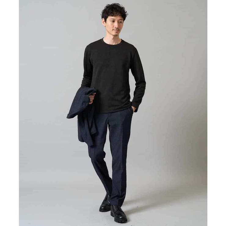 幾何ジャカードクルーネックＴシャツ  | a.v.v【MEN】 | 詳細画像21 