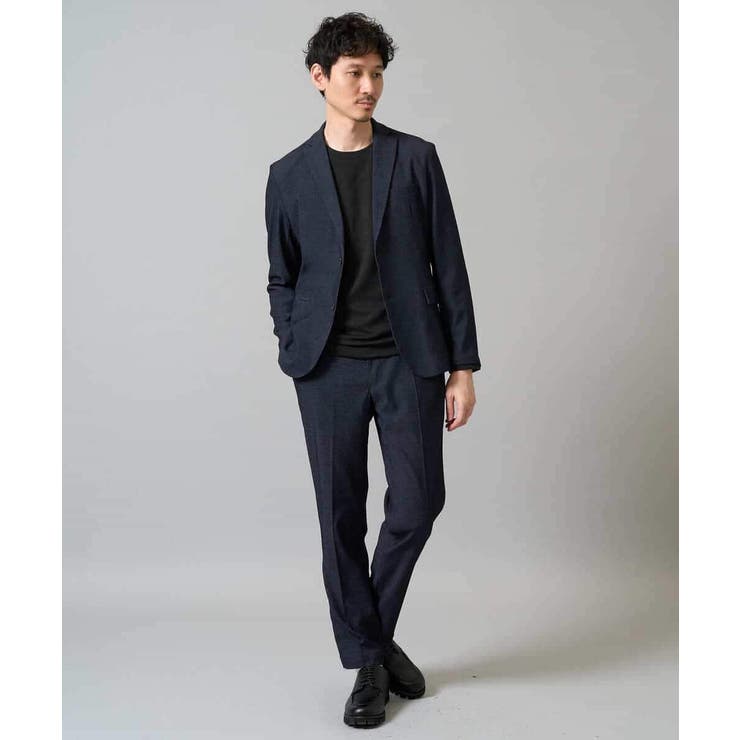 幾何ジャカードクルーネックＴシャツ  | a.v.v【MEN】 | 詳細画像25 