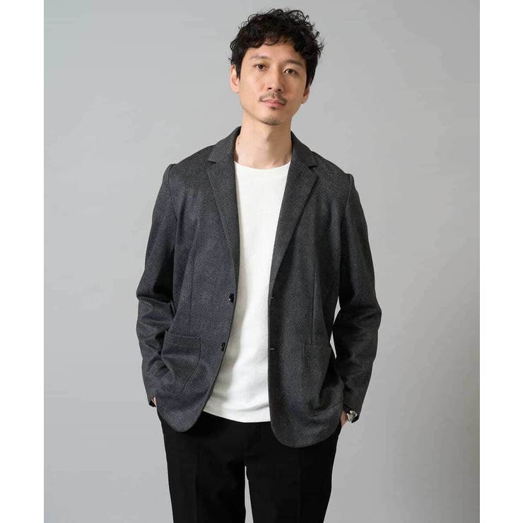 幾何ジャカードクルーネックＴシャツ  | a.v.v【MEN】 | 詳細画像31 