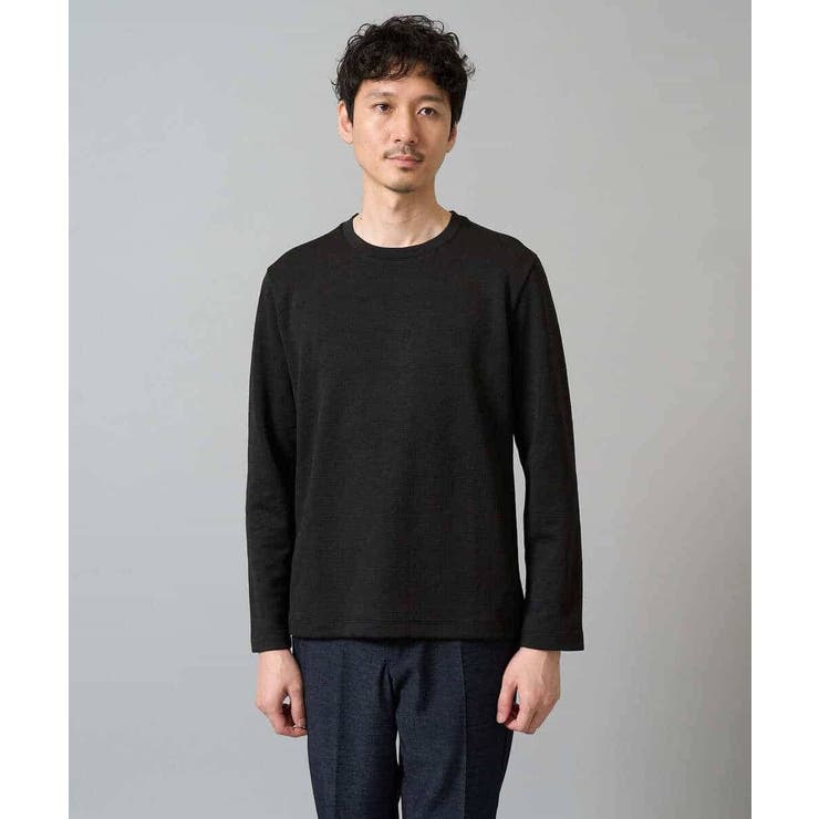 幾何ジャカードクルーネックＴシャツ  | a.v.v【MEN】 | 詳細画像44 