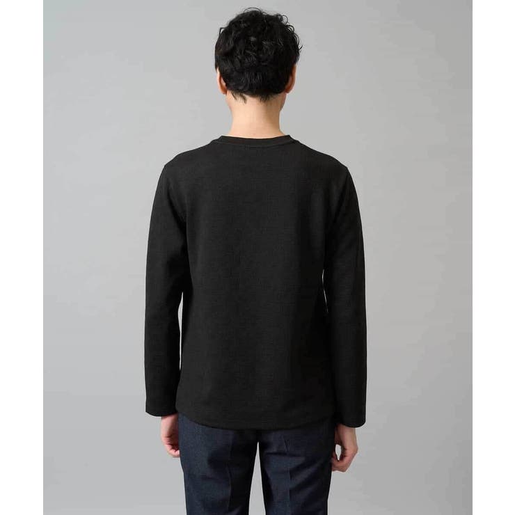 幾何ジャカードクルーネックＴシャツ  | a.v.v【MEN】 | 詳細画像46 