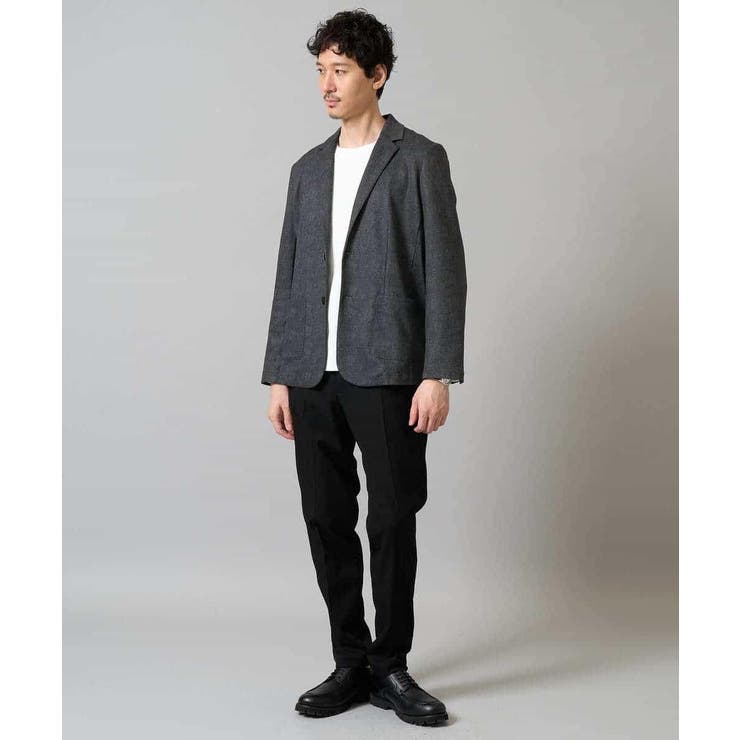 幾何ジャカードクルーネックＴシャツ  | a.v.v【MEN】 | 詳細画像6 