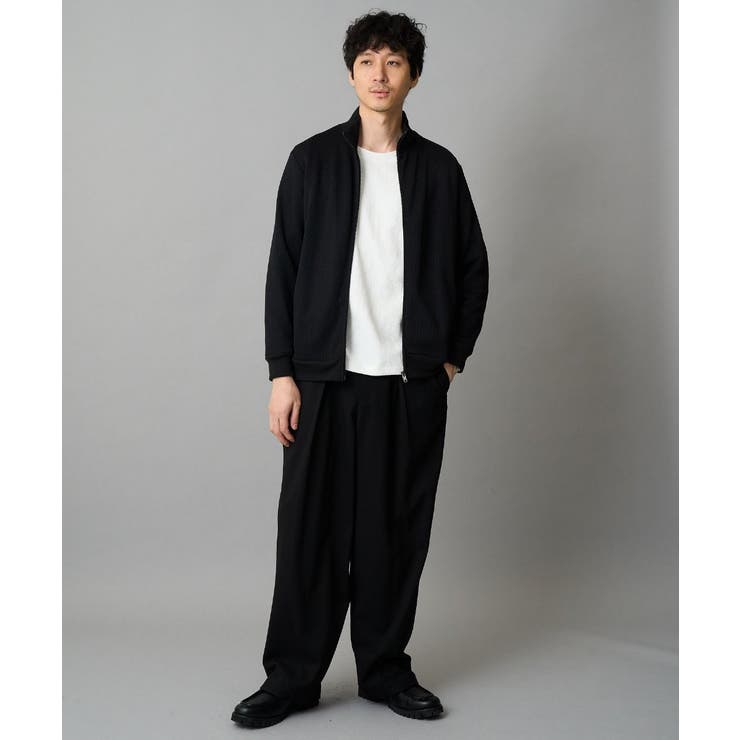 幾何ジャカードクルーネックＴシャツ  | a.v.v【MEN】 | 詳細画像9 