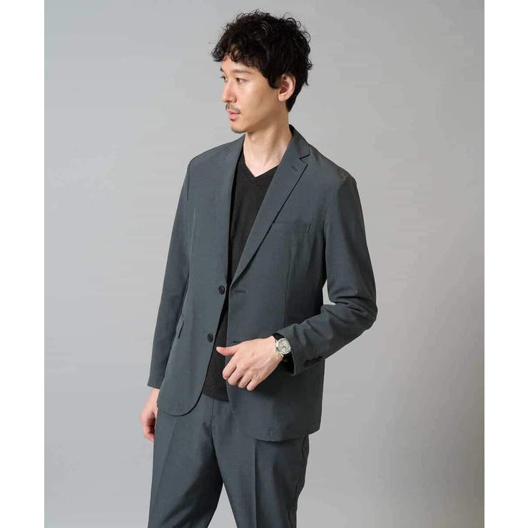 ダイヤジャカードＶネックＴシャツ 通勤 ビジネス | a.v.v【MEN】 | 詳細画像20 