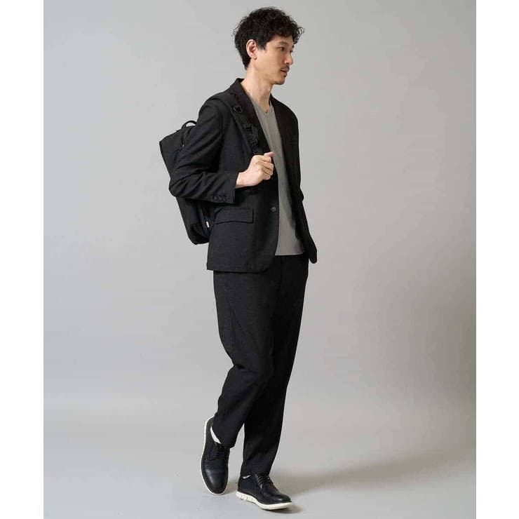 ダイヤジャカードＶネックＴシャツ 通勤 ビジネス | a.v.v【MEN】 | 詳細画像6 