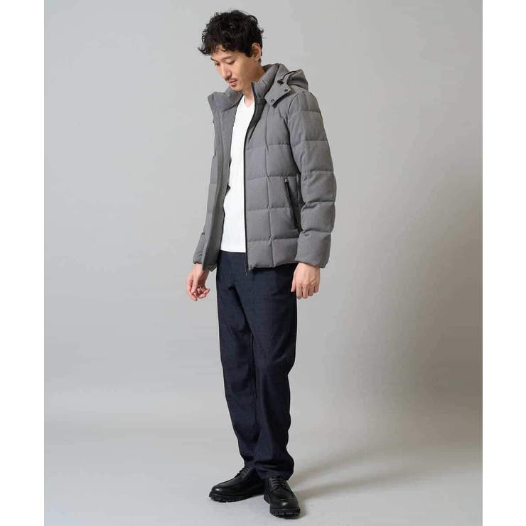 針抜きジャカードＶネックＴシャツ通勤 ビジネス ジャケット | a.v.v【MEN】 | 詳細画像19 