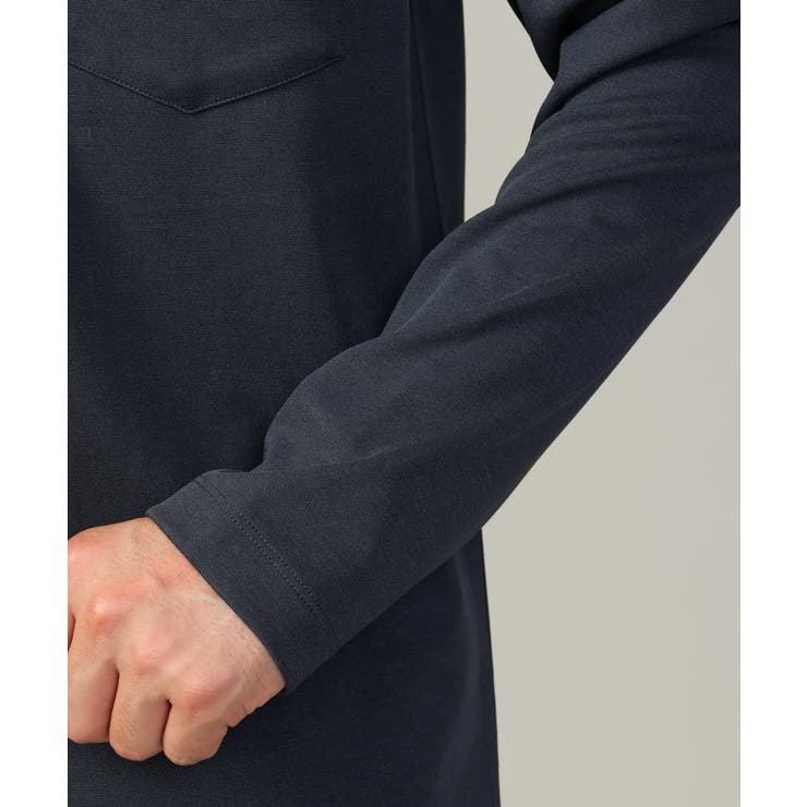 【きれいめで楽チン】キーネックフェイクレイヤードセミワイドカットソー | a.v.v【MEN】 | 詳細画像20 