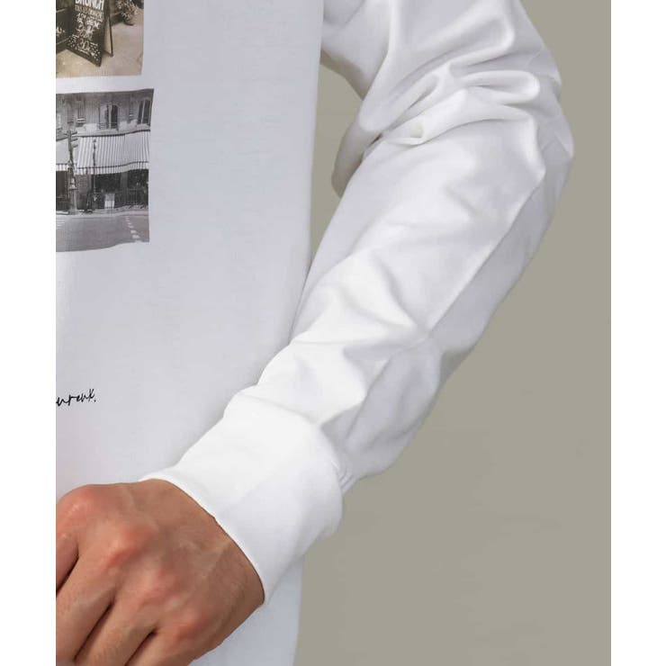 【大人気PARISモチーフ】フォトプリントワイドシルエットロングTシャツ | a.v.v【MEN】 | 詳細画像17 