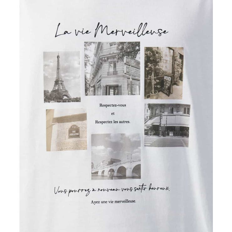【大人気PARISモチーフ】フォトプリントワイドシルエットロングTシャツ | a.v.v【MEN】 | 詳細画像19 