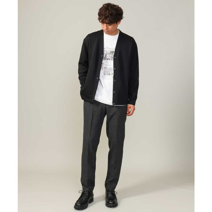 【大人気PARISモチーフ】フォトプリントワイドシルエットロングTシャツ | a.v.v【MEN】 | 詳細画像2 