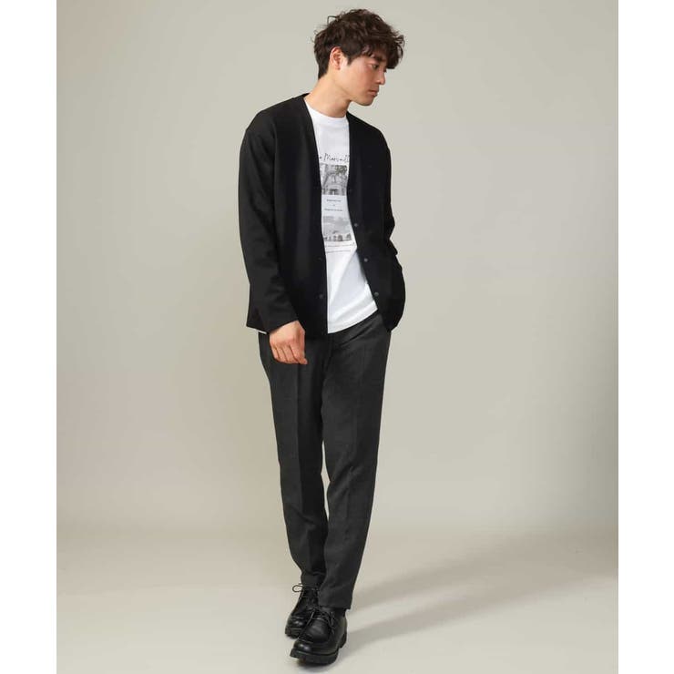 【大人気PARISモチーフ】フォトプリントワイドシルエットロングTシャツ | a.v.v【MEN】 | 詳細画像3 