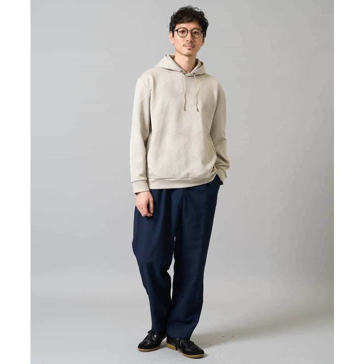 幾何ジャカードプルオーバーパーカー | a.v.v【MEN】 | 詳細画像11 