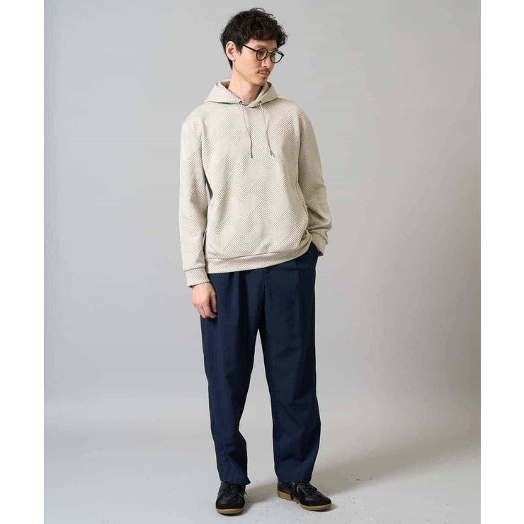 幾何ジャカードプルオーバーパーカー | a.v.v【MEN】 | 詳細画像13 
