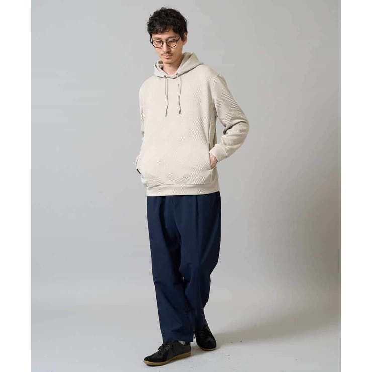 幾何ジャカードプルオーバーパーカー | a.v.v【MEN】 | 詳細画像14 