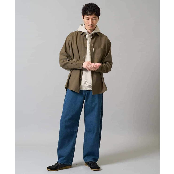 幾何ジャカードプルオーバーパーカー | a.v.v【MEN】 | 詳細画像20 