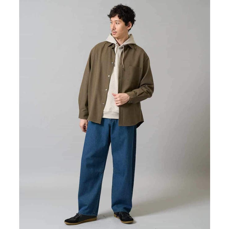 幾何ジャカードプルオーバーパーカー | a.v.v【MEN】 | 詳細画像21 