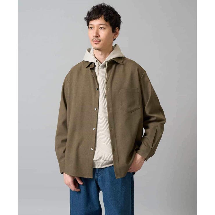 幾何ジャカードプルオーバーパーカー | a.v.v【MEN】 | 詳細画像36 