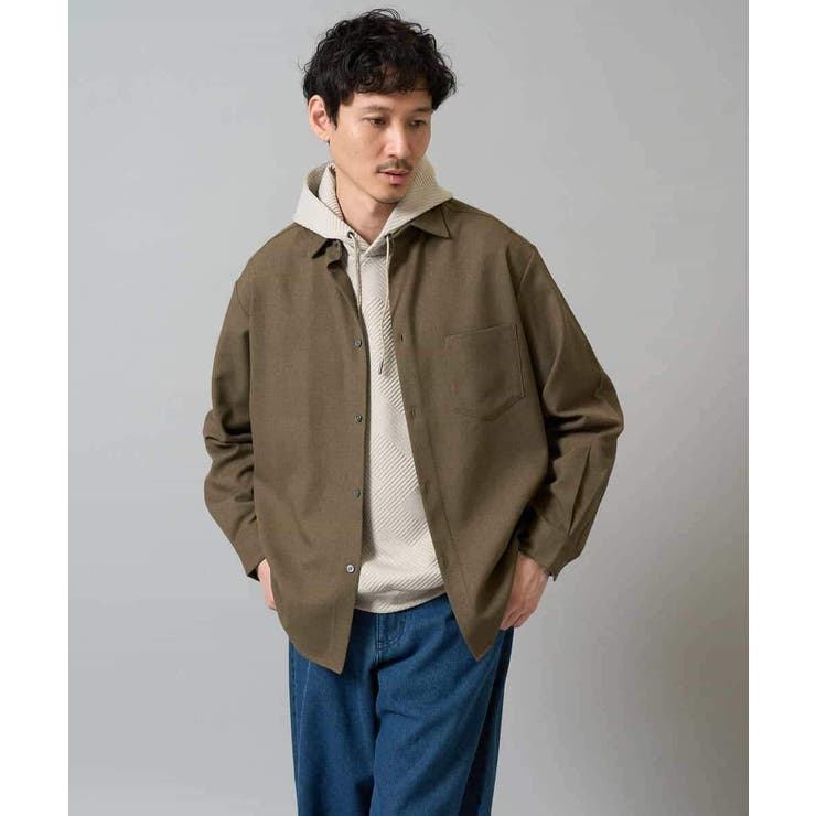 幾何ジャカードプルオーバーパーカー | a.v.v【MEN】 | 詳細画像37 