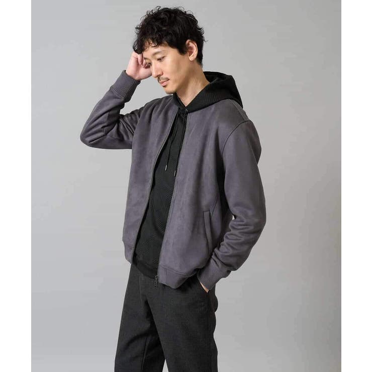 幾何ジャカードプルオーバーパーカー | a.v.v【MEN】 | 詳細画像40 