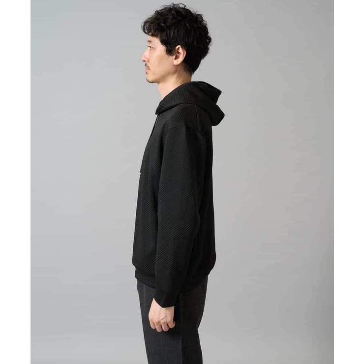 幾何ジャカードプルオーバーパーカー | a.v.v【MEN】 | 詳細画像43 