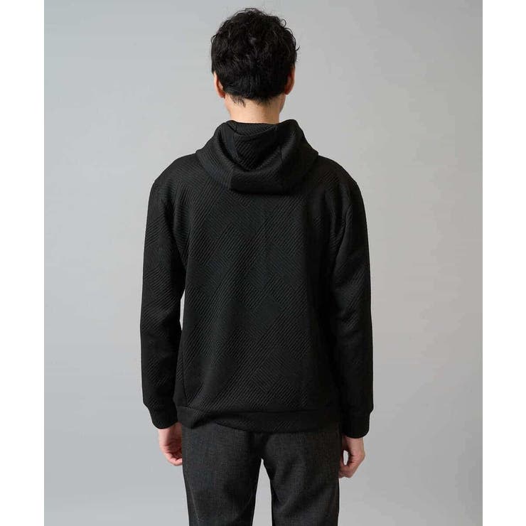 幾何ジャカードプルオーバーパーカー | a.v.v【MEN】 | 詳細画像44 