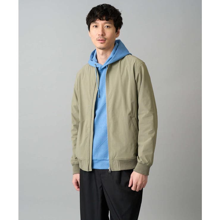 【イージーケア 毛玉になりにくい】幾何ジャカードプルオーバーパーカー【ストレッチ… | a.v.v【MEN】 | 詳細画像58 